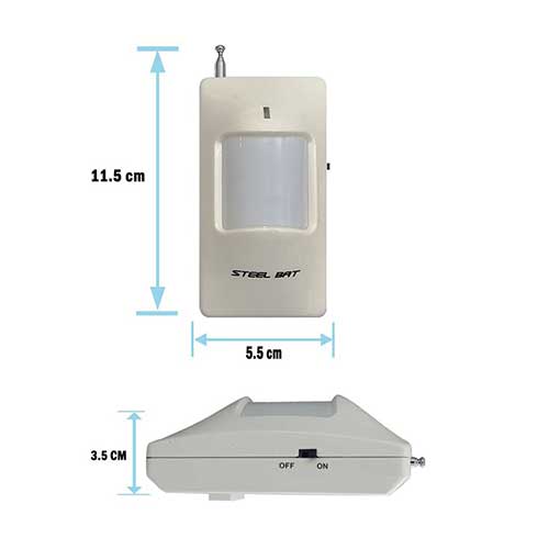 چشمی دزدگیر اماکن استیل بت مدل MF6000