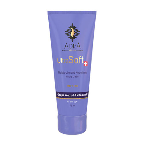 کرم مرطوب کننده آدرا مدل روغن هسته انگور حجم 75 میلی لیتر