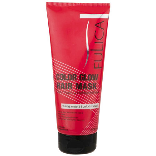 ماسک مو فولیکا حاوی عصاره انار و عصاره بورداگ مناسب موهای رنگ شده وزن 200 گرمی