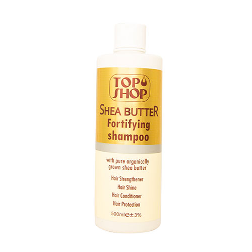 شامپو تقویت کننده مو حاوی شی باتر تاپ شاپ