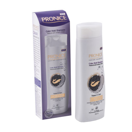 شامپو تثبیت کننده رنگ مو پرونایس مدل خاویار حجم 300 میلی لیتر