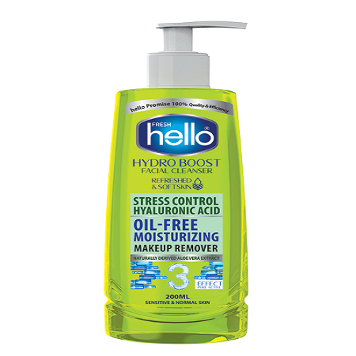 ژل شستشو، کنترل استرس پوست های حساس و نرمال Hello